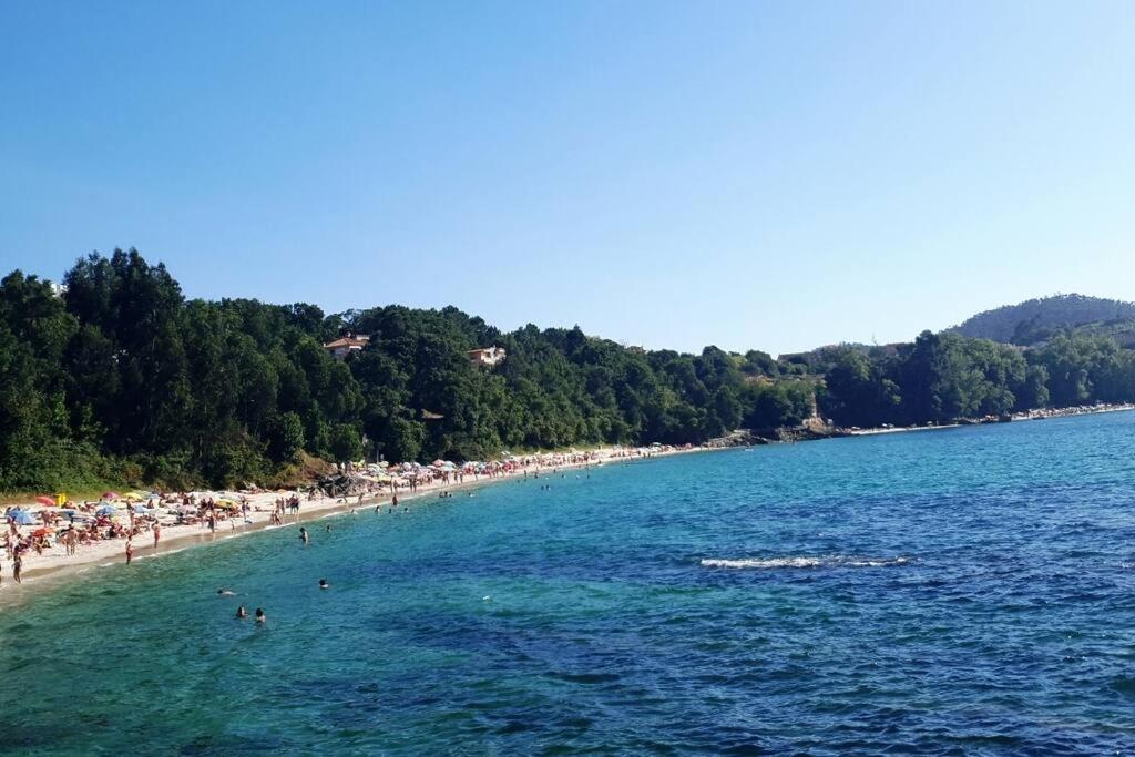 Piso Vistas Al Mar 2. Playa Aguete. Rias Baixas Lejlighed Marín Eksteriør billede